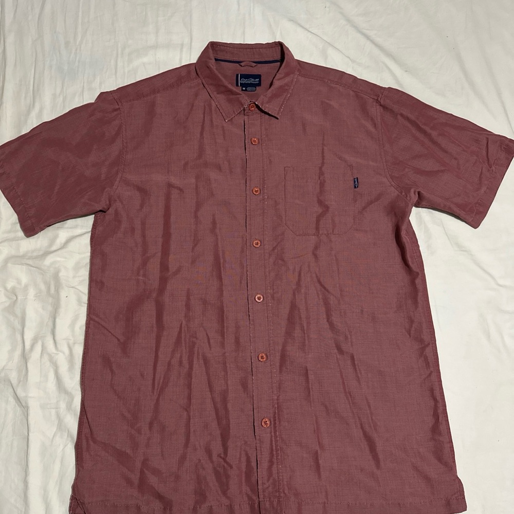O'Neill Burgundy Casual Button Down Shirt